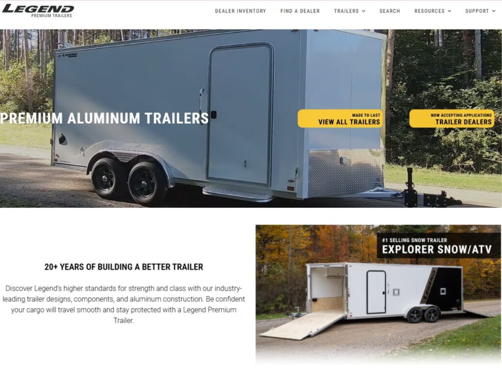 Top 8 Aluminum Cargo Trailer Manufacturers 8 Top 8 Aluminum Cargo Trailer Manufacturers 8