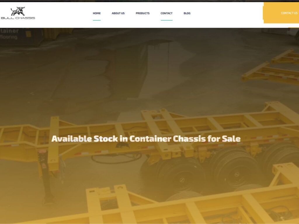 Top 8 Container Chassis Manufacturers 8 Top 8 Container Chassis Manufacturers 8
