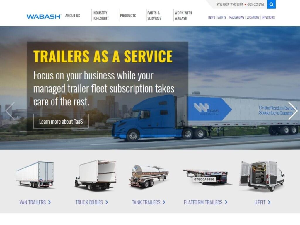 Top 7 Dry Van Trailer Manufacturers 1