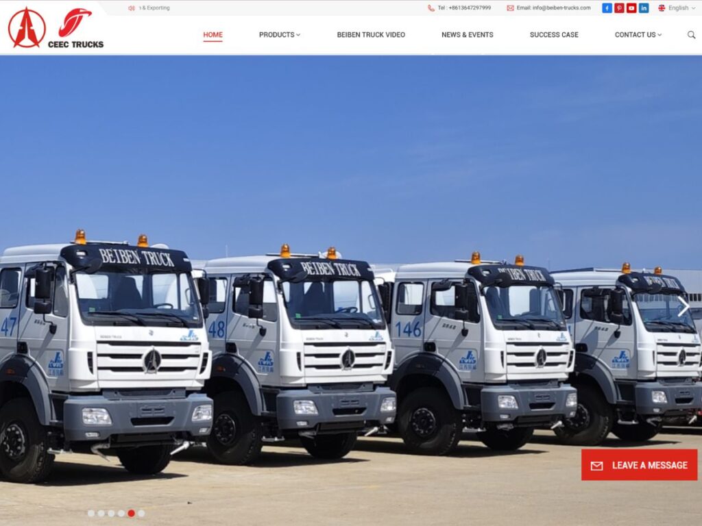 Top 9 Dump Truck Manufacturers in China 6