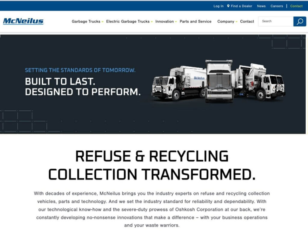 Top 7 Garbage Truck Manufacturers in the USA 2 Top 7 Garbage Truck Manufacturers in the USA 2
