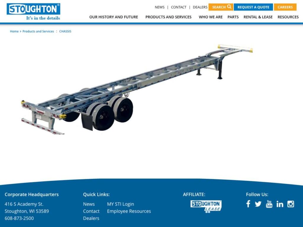 Top 7 Intermodal Chassis Manufacturers 7 Top 7 Intermodal Chassis Manufacturers 7