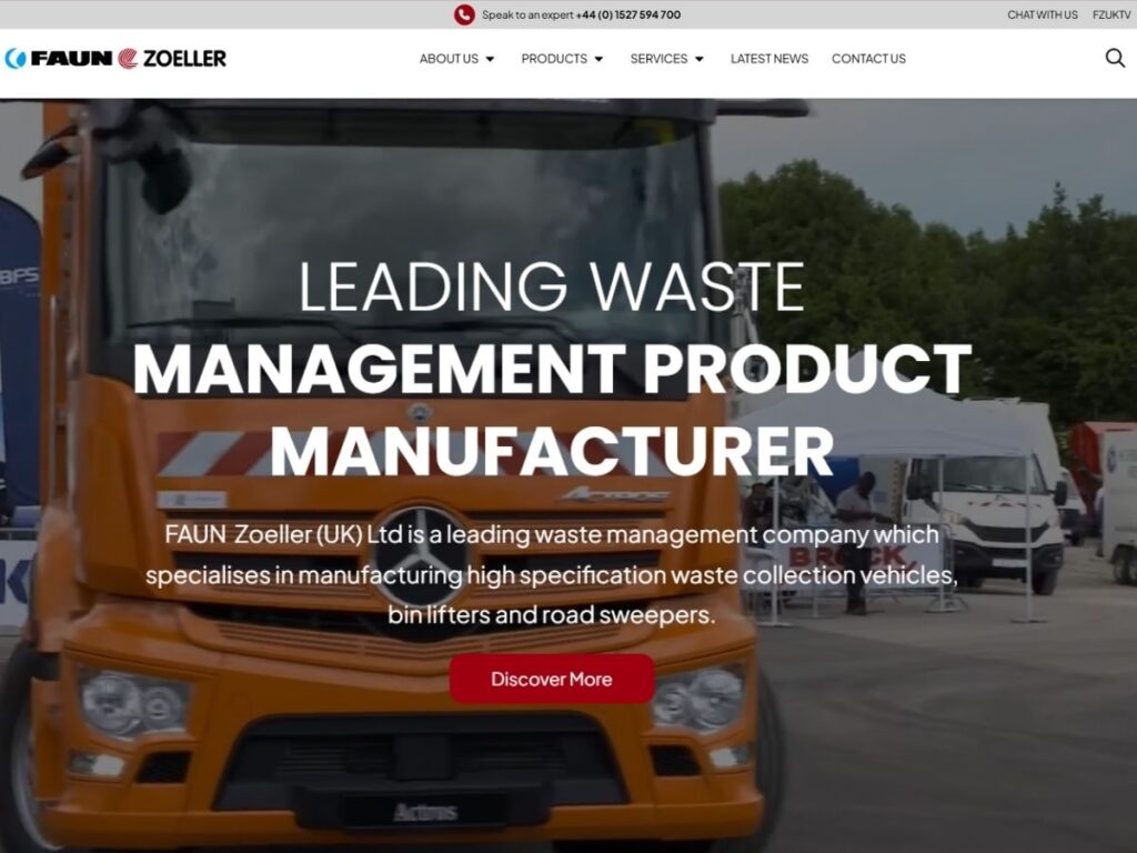 Top 6 Refuse Truck Manufacturers in the UK 2