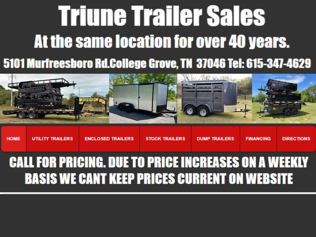 Top 7 Utility Trailer Manufacturers in Tennessee 7 Top 7 Utility Trailer Manufacturers in Tennessee 7